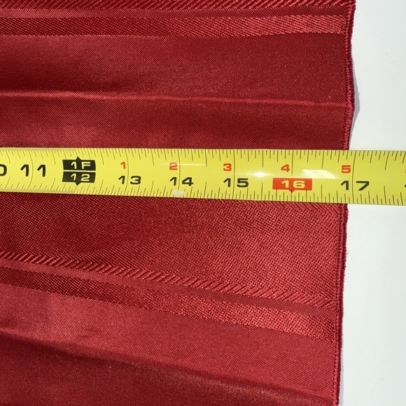 Christmas Holiday Woven Linen Napkin Napkins 6 Green 6 Red 8 Napkin Rings 17 In - Picture 7 of 9